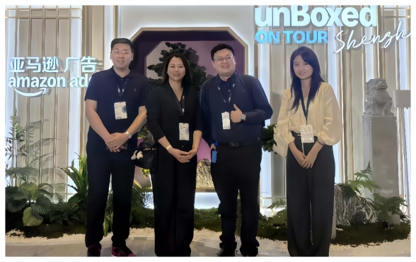 Daisy, the CEO of eclicktech, along with Yeahmobi, attended the 2024 unBoxed on Tour of Amazon Ads.